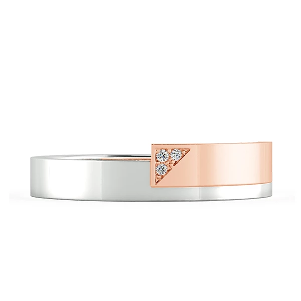 Modern Wedding Band Set NCC2016 3